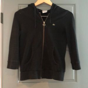 Lacoste 3/4 sleeve hoodie